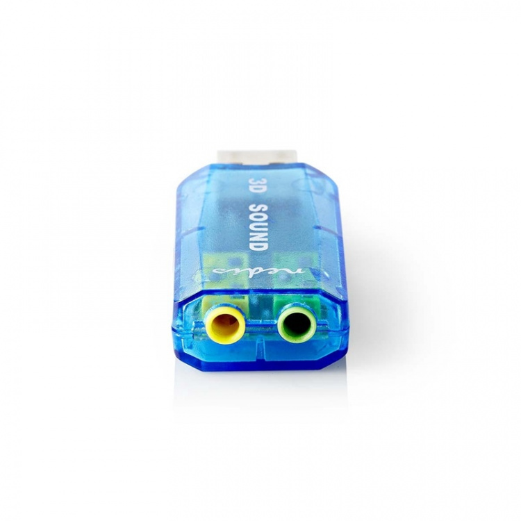 Nedis Lyd kort | 5.1 | USB 2.0 | Mikrofonforbindelse: 1x 3.5 mm | Headset forbindelse: 3.5 mm Male