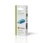 Nedis Lyd kort | 5.1 | USB 2.0 | Mikrofonforbindelse: 1x 3.5 mm | Headset forbindelse: 3.5 mm Male