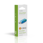 Nedis Lyd kort | 5.1 | USB 2.0 | Mikrofonforbindelse: 1x 3.5 mm | Headset forbindelse: 3.5 mm Male