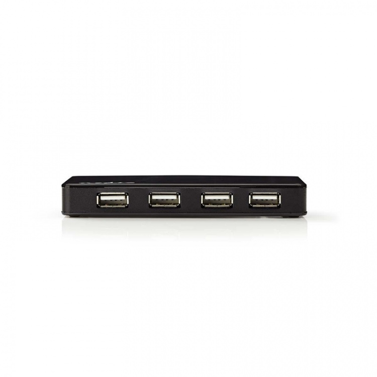 Nedis USB-hub | USB-A Male | USB-A Female | 7-Port port(s) | USB 2.0 | Strømforsyning / USB Drevet | 7x USB