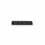 Nedis USB-hub | USB-A Male | 4x USB A Female | 4-Port port(s) | USB 3.2 Gen 1 | Strømforsyning / USB Drevet | 4x USB