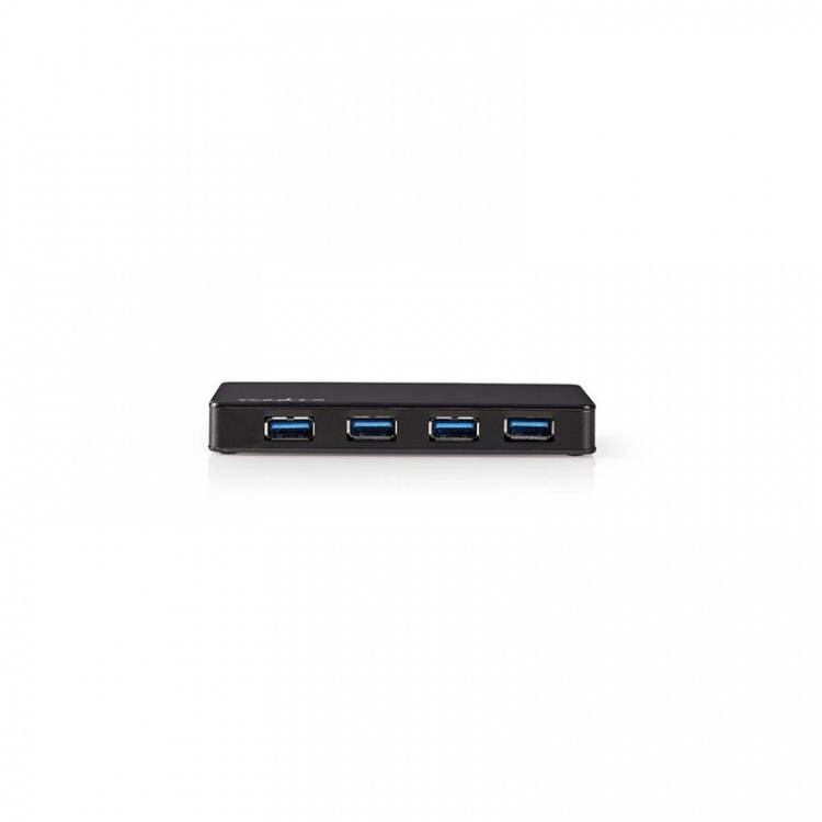 Nedis USB-hub | USB-A Male | 4x USB A Female | 4-Port port(s) | USB 3.2 Gen 1 | Strømforsyning / USB Drevet | 4x USB