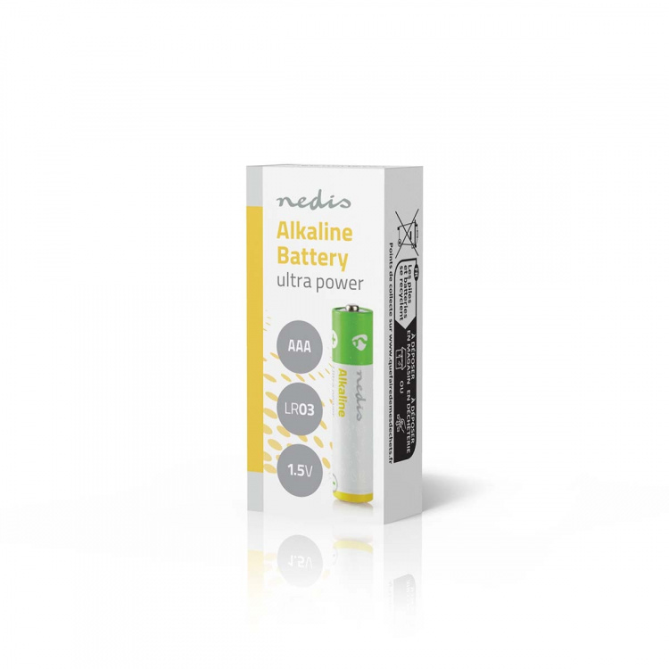 Nedis Alkaline Batteri AAA | 1.5 V DC | 2-Pakke