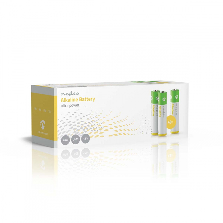 Nedis Alkaline Batteri AAA | 1.5 V DC | 48-Pakke