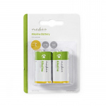 Nedis Alkaline batteri C | 1.5 V DC | 2-Pakke