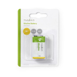Nedis Alkaline batteri 9V | 6LR61 | 1-Pakke