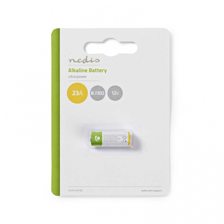 Nedis Alkaline batteri 23A | 12 V DC | 8LR932 | 1-Pakke