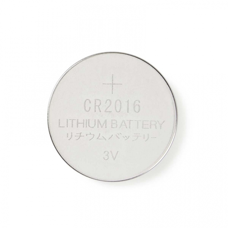 Nedis Lithium knapcellebatteri CR2016 | 3 V DC | 5-Pakke