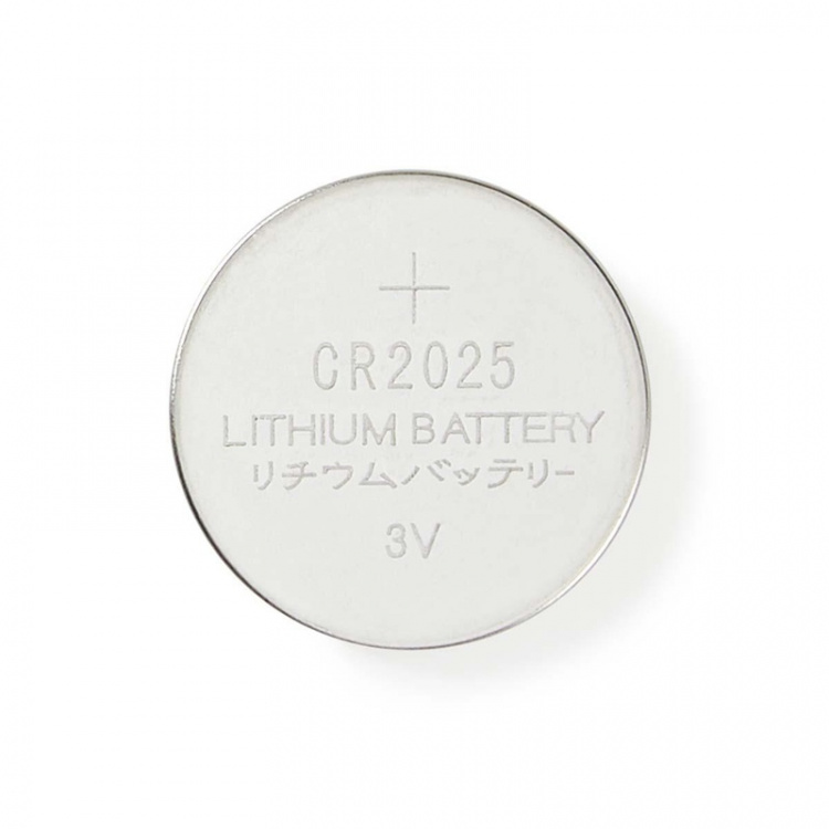 Nedis Lithium knapcellebatteri CR2025 | 3 V DC | 5-Pakke