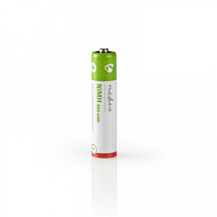 Nedis Genopladelige Ni-MH Batteri AAA | 1.2 V DC | 950 mAh | Forudladet | 4-Pakke