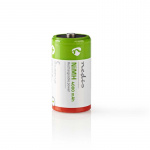 Nedis Genopladelige Ni-MH batteri C | 1.2 V DC | 4000 mAh | Forudladet | 2-Pakke | HR14