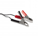 Nedis Bly Batteri Oplader | 2.3 / 6.9 / 13.8 V DC | 0.6 A | Opladning | Euro / Type C (CEE 7/16) | Batteri klemmer | Energi fra batteritype: AGM / Gel / Lead Acid / SLA / VRLA | Sort