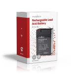 Nedis Genopladeligt blybatteri | Bly-syre | Opladningsbar | 6 V | 4000 mAh