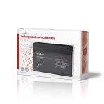 Nedis Genopladeligt blybatteri | Bly-syre | Opladningsbar | 6 V | 7200 mAh
