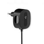 Nedis Vægoplader | 15 W | Hurtigopladningsfunktion | 1x 3.0 A | Antal output: 1 | USB-C™ (Fixed) kabel | 1.50 m | Single Voltage Output | Sort
