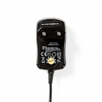 Nedis Universal AC Power Adapter | 7.20 W | 3 - 12 V DC | 1.80 m | 1.0 A A | 6 plug(s) | Sort