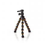 Gorillapod | Maksimal belastningskapacitet: 1.0 kg | 26.0 cm | 6 Segmenter | Kuglehoved | ABS / Plastik | Orange / Sort