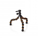 Gorillapod | Maksimal belastningskapacitet: 1.0 kg | 26.0 cm | 6 Segmenter | Kuglehoved | ABS / Plastik | Orange / Sort