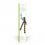 Gorillapod | Maksimal belastningskapacitet: 1.0 kg | 26.0 cm | 6 Segmenter | Kuglehoved | ABS / Plastik | Orange / Sort