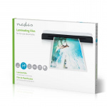 Nedis Lamminerings Film | A3 | Tykkelse: 100 µm | Pakket pr: 100 stk. | Plastik | Gennemsigtig Nedis Lamminerings Film | A3 | Tykkelse: 100 µm | Pakket pr: 100 stk. | Plastik | Gennemsigtig