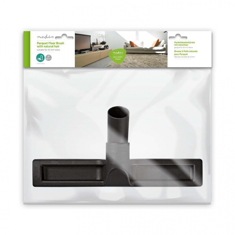 Nedis Parketgulv Brush | Naturligt hår | Udskiftning til: A.E.G. / Electrolux / Fam / Holland Electro / Nilfisk / NUMATIC / Philips