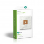 Nedis Støvsugerpose | 4 stk. | Syntetisk | Mest solgt for: Universel | Hvid