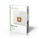 Nedis Støvsugerpose | 4 stk. | Syntetisk | Mest solgt for: Electrolux | Hvid