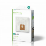 Nedis Støvsugerpose | 4 stk. | Syntetisk | Mest solgt for: Electrolux | Hvid