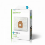 Nedis Støvsugerpose | 4 stk. | Syntetisk | Mest solgt for: Hoover H58 | Hvid