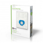 Nedis Støvsugerpose | 4 stk. | Syntetisk | Mest solgt for: Nilfisk | Hvid