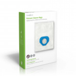 Nedis Støvsugerpose | 4 stk. | Syntetisk | Mest solgt for: Nilfisk | Hvid