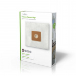 Nedis Støvsugerpose | 4 stk. | Syntetisk | Mest solgt for: Nilfisk | Hvid