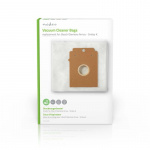 Nedis Støvsugerpose | 4 stk. | Syntetisk | Mest solgt for: Bosch / Siemens | Hvid