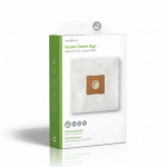 Nedis Støvsugerpose | 4 stk. | Syntetisk | Mest solgt for: Daewoo SB90 | Hvid