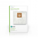 Nedis Støvsugerpose | 4 stk. | Syntetisk | Mest solgt for: Universel | Hvid