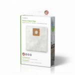 Nedis Støvsugerpose | 4 stk. | Syntetisk | Mest solgt for: H.E. - Goldstar - LG Sweefty/Dino/TB33 | Hvid