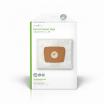 Nedis Støvsugerpose | 4 stk. | Syntetisk | Mest solgt for: Lux 180 | Hvid