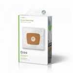 Nedis Støvsugerpose | 4 stk. | Syntetisk | Mest solgt for: Lux 180 | Hvid