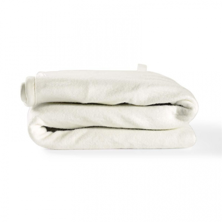 Nedis Elektrisk Tæppe | Undertæppe | 1 Person | 150 x 80 cm | 3 Varmeindstillinger | Vaskbar | Overophedningsbeskyttelse | Polyester