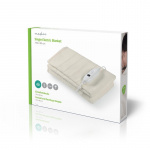 Nedis Elektrisk Tæppe | Undertæppe | 1 Person | 150 x 80 cm | 3 Varmeindstillinger | Vaskbar | Overophedningsbeskyttelse | Polyester