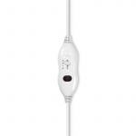 Nedis Elektrisk Tæppe | Undertæppe | 1 Person | 150 x 80 cm | 3 Varmeindstillinger | Vaskbar | Overophedningsbeskyttelse | Polyester