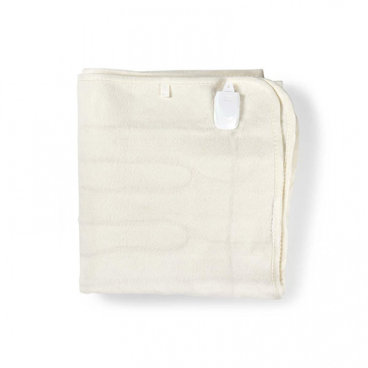 Nedis Elektrisk Tæppe | Undertæppe | 1 Person | 150 x 80 cm | 3 Varmeindstillinger | Vaskbar | Overophedningsbeskyttelse | Polyester