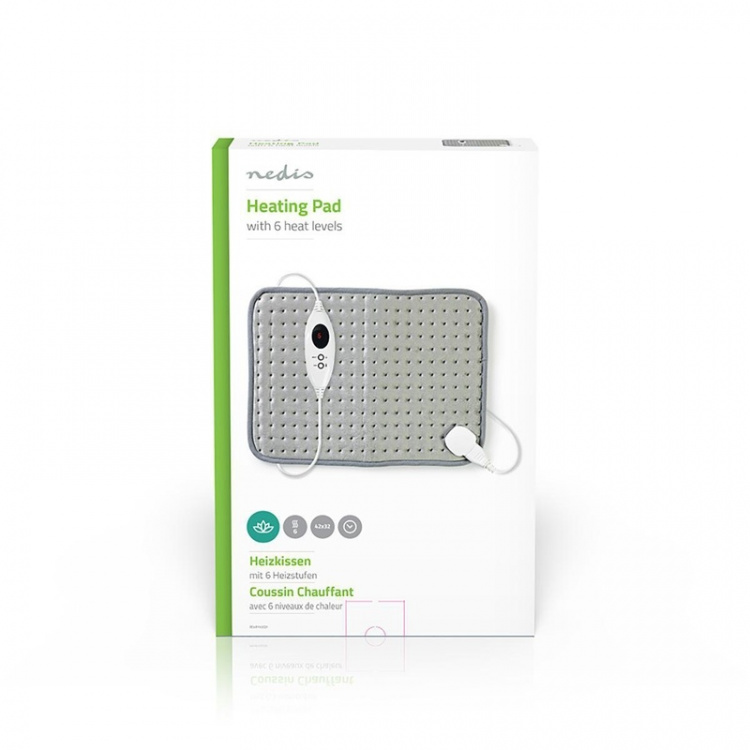 Nedis Varmepude | 6 Varmeindstillinger | Overophedningsbeskyttelse | Vaskbar