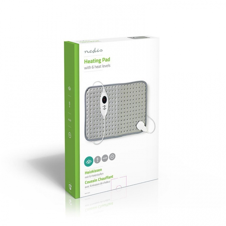 Nedis Varmepude | 6 Varmeindstillinger | Overophedningsbeskyttelse | Vaskbar