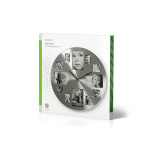 Nedis Vægur | Diameter: 400 mm | Metal | Sølv