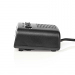 Nedis Digitalt Bord Vækkeur | LED | Snooze funktion | Sort