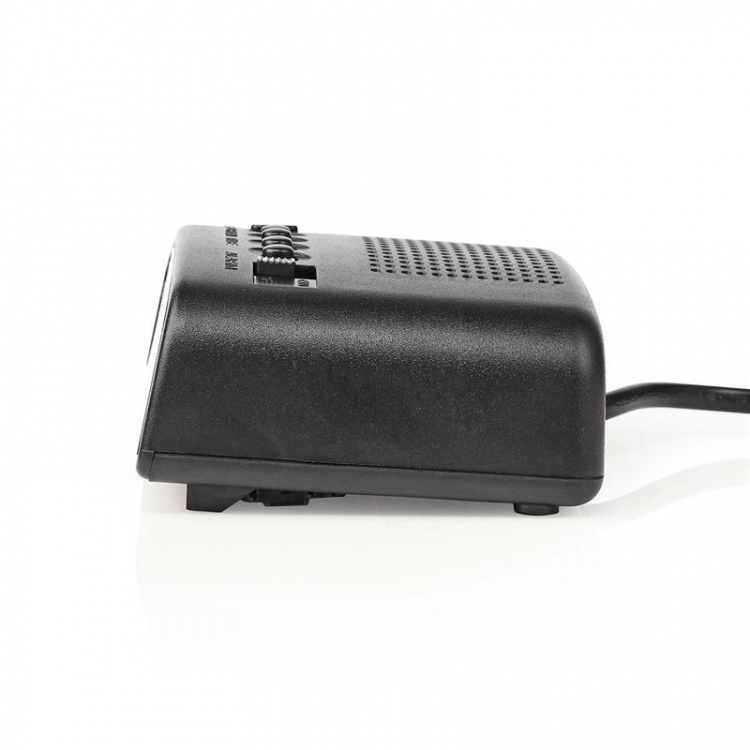 Nedis Digitalt Bord Vækkeur | LED | Snooze funktion | Sort