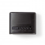 Nedis Digitalt Bord Vækkeur | LED | Snooze funktion | Sort