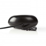 Nedis Digital vækkeur Radio | LED | AM / FM | Snooze funktion | Sleep timer | Antal alarmer: 2 | Sort