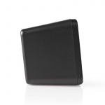 Nedis Digital vækkeur Radio | LED | 1x 3.5 mm Audio Input | Tidsprojektion | AM / FM | Snooze funktion | Sleep timer | Antal alarmer: 2 | Sort